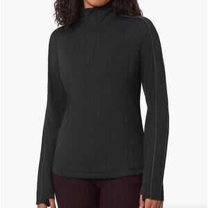 Mondetta Active Lightweight 1/4 Zip Long Sleeve Pullover Top Woman's